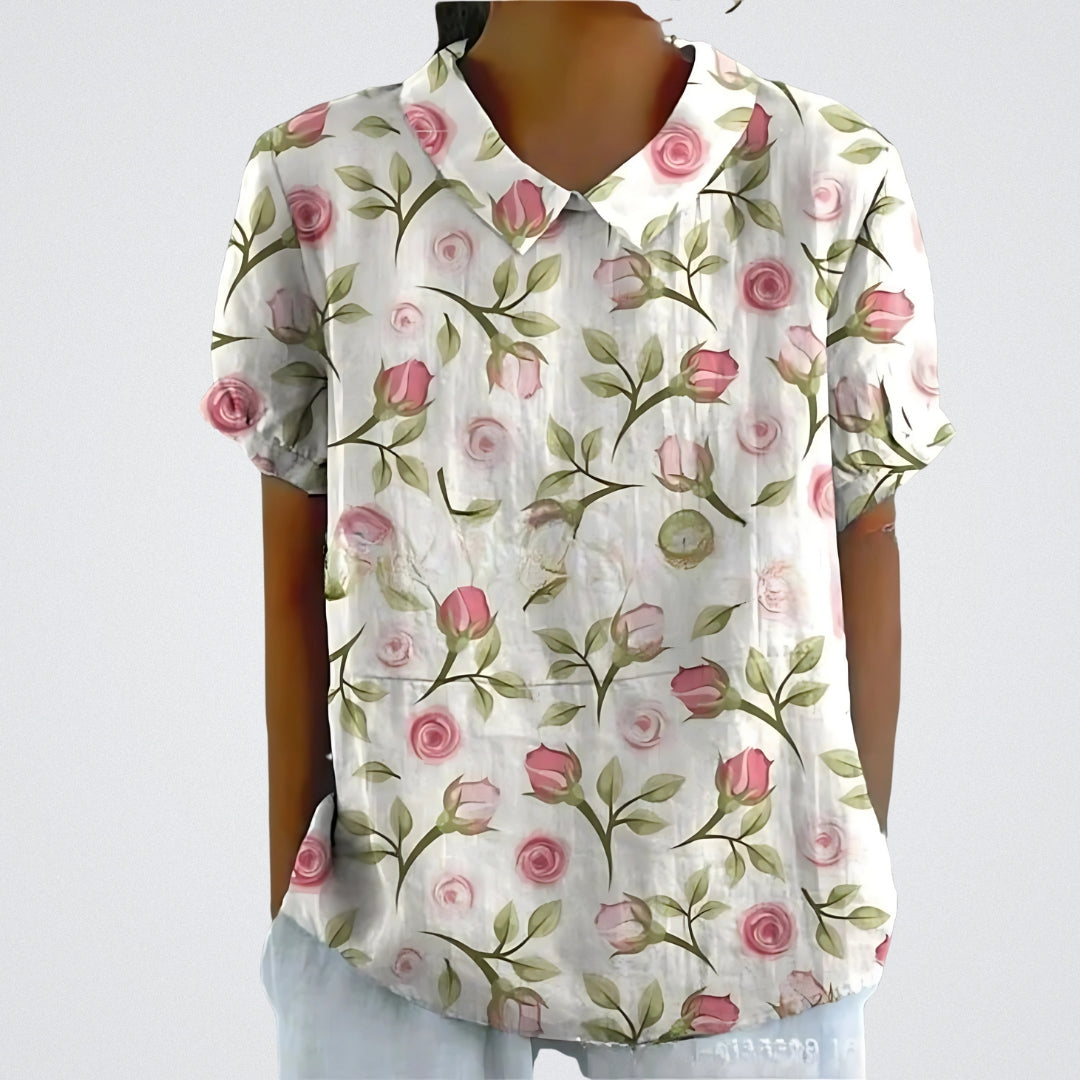 Lina | Bloemenblouse