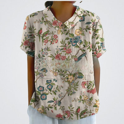 Lina | Bloemenblouse