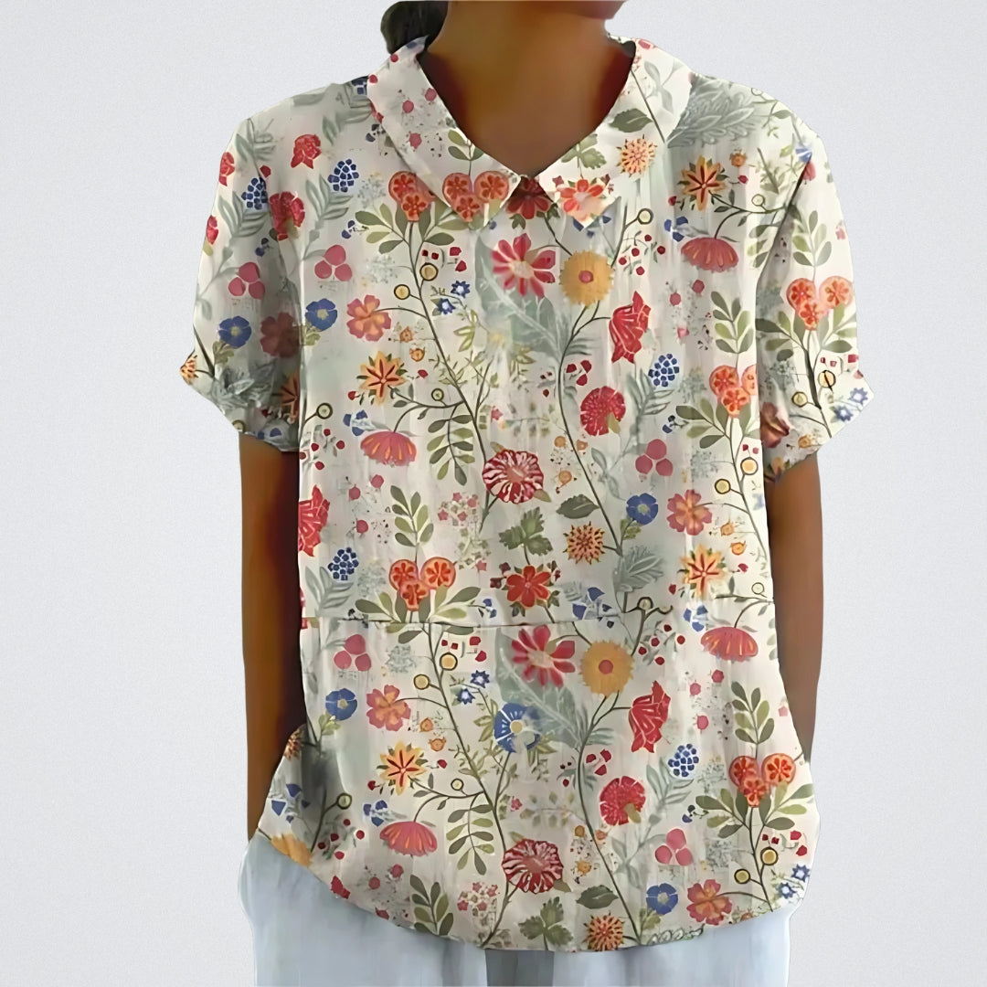 Lina | Bloemenblouse