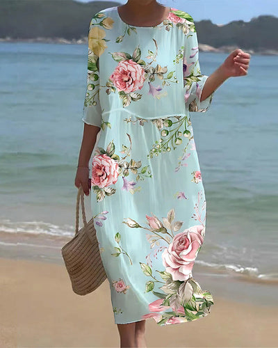Martha™ | Elegante Bloemenjurk