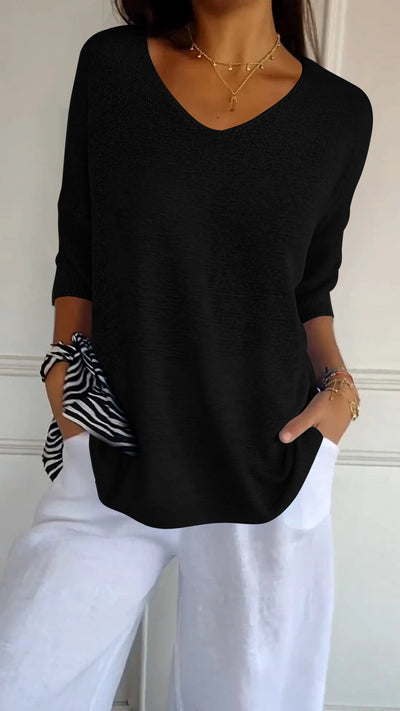 Anna - Stylish Knit Top