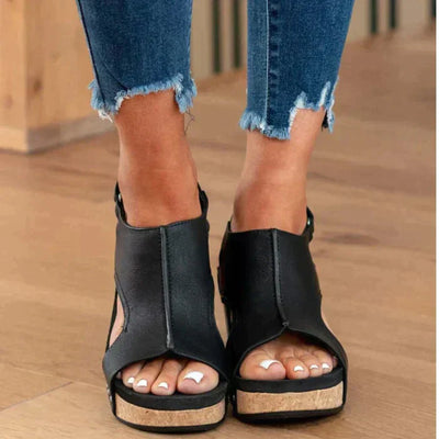 Nicole - Comfortabele Zomer Sleehaksandalen