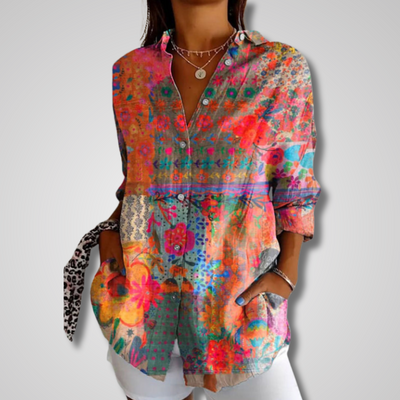 Melle - Chic Vintage Blouse