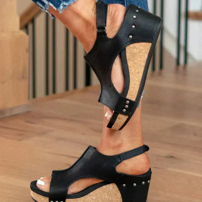 Nicole - Comfortabele Zomer Sleehaksandalen