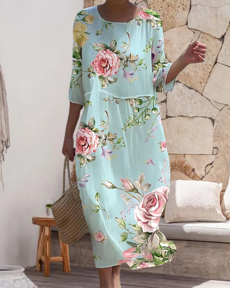 Martha™ | Elegante Bloemenjurk