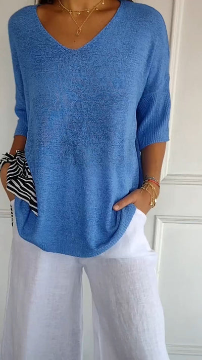 Anna - Stylish Knit Top
