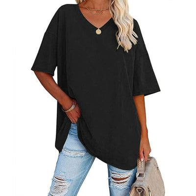 Gisele - Stijlvol Katoenen T-shirt
